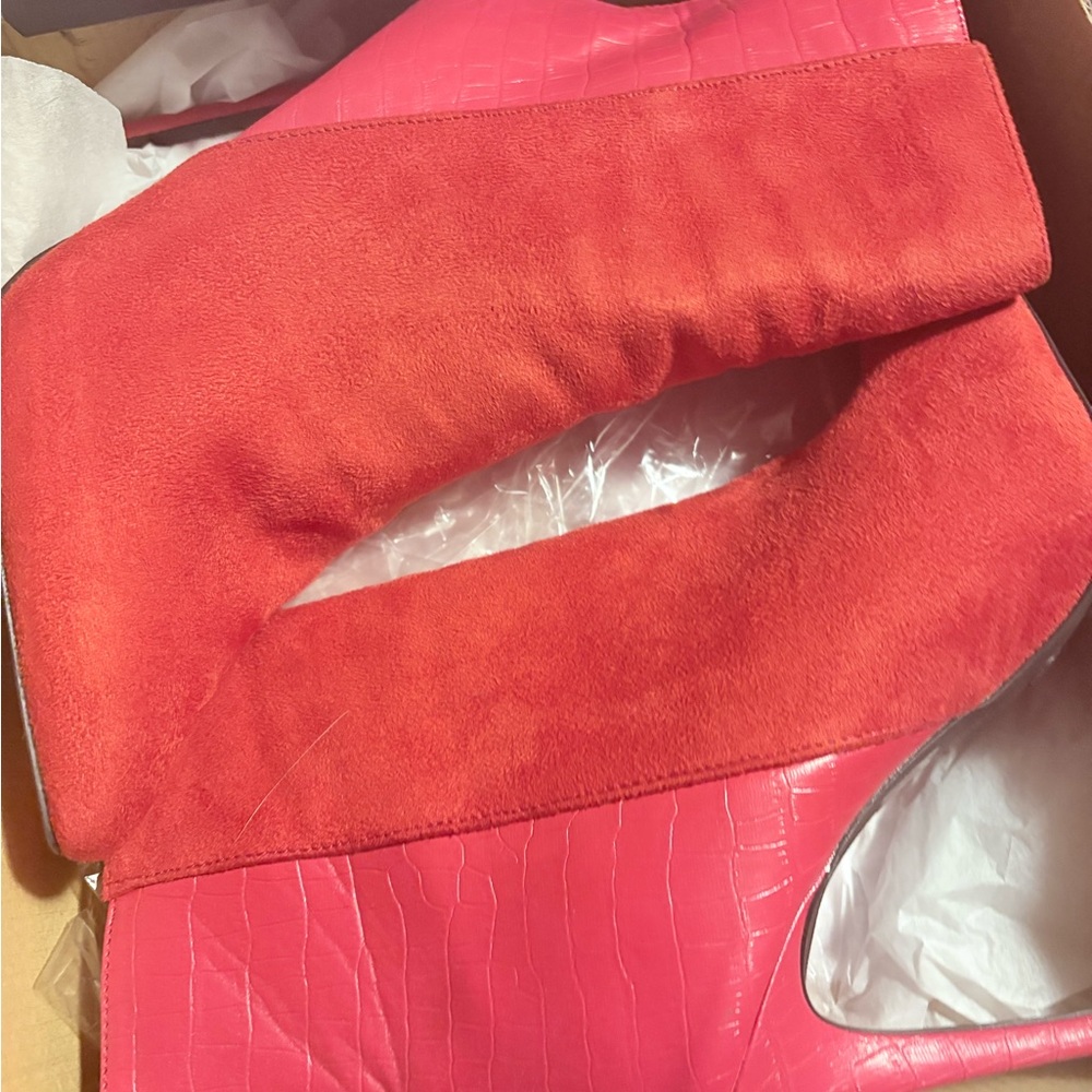 Elegant Red Women's Heels
